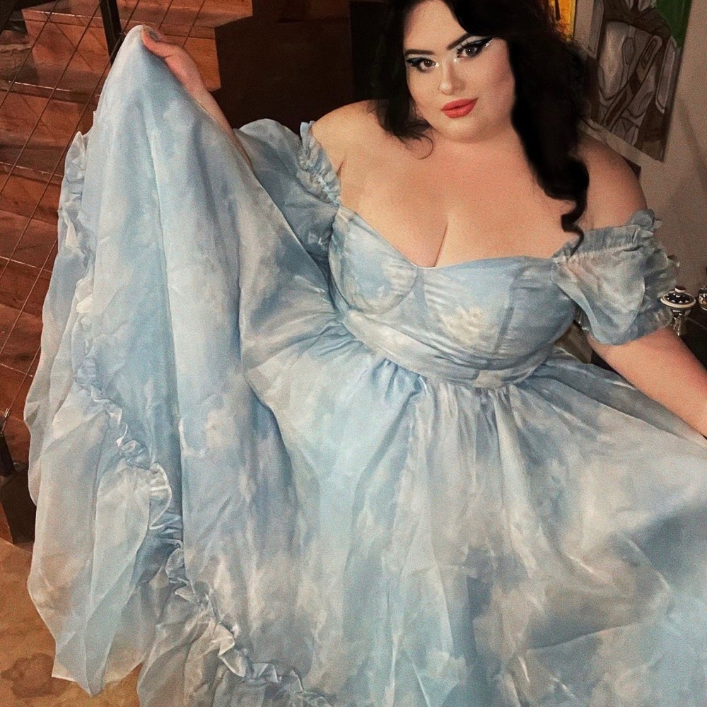Selkie Head in the clouds ritz dress 4x